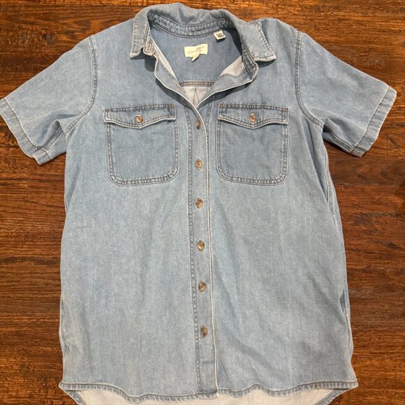 Universal Threads Denim Shirt Dress Size Medium - Picture 1 of 2